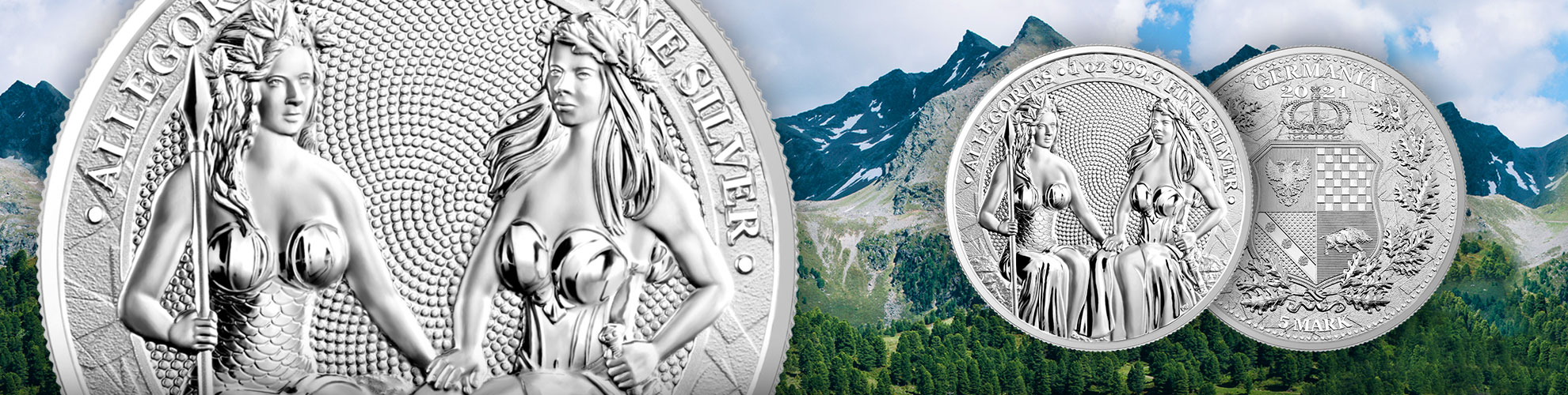 austria germania silver coin