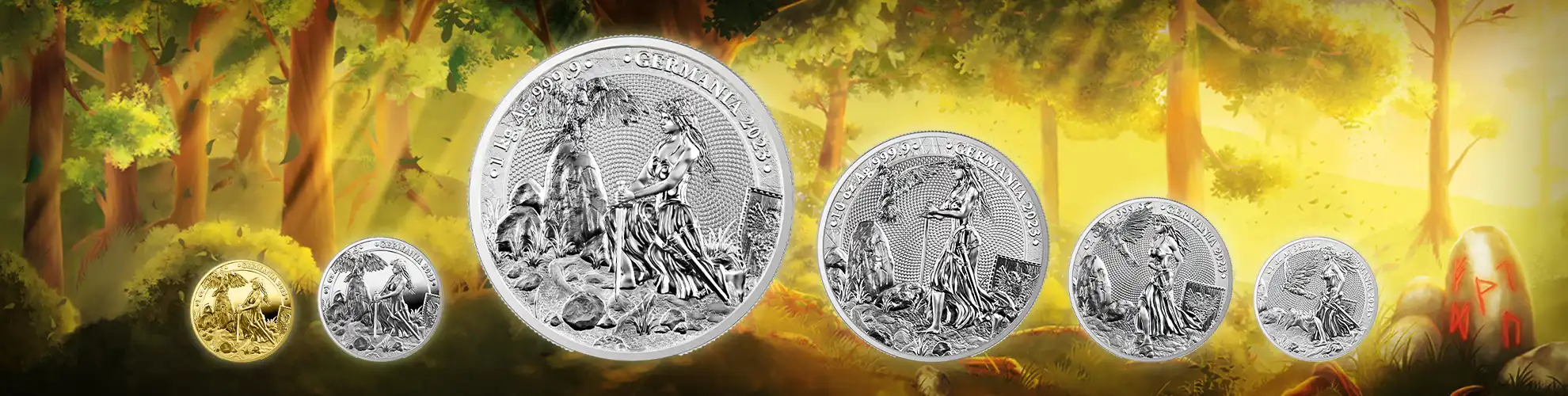 Germania silver coins 2023