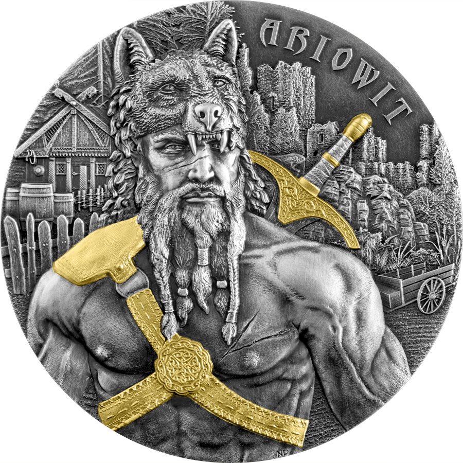 Warriors: Ariowit 2 oz Silver BU obverse