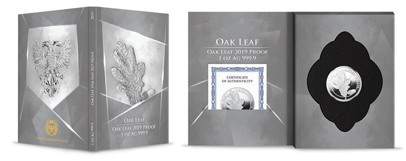 oak leaf blisterpack package