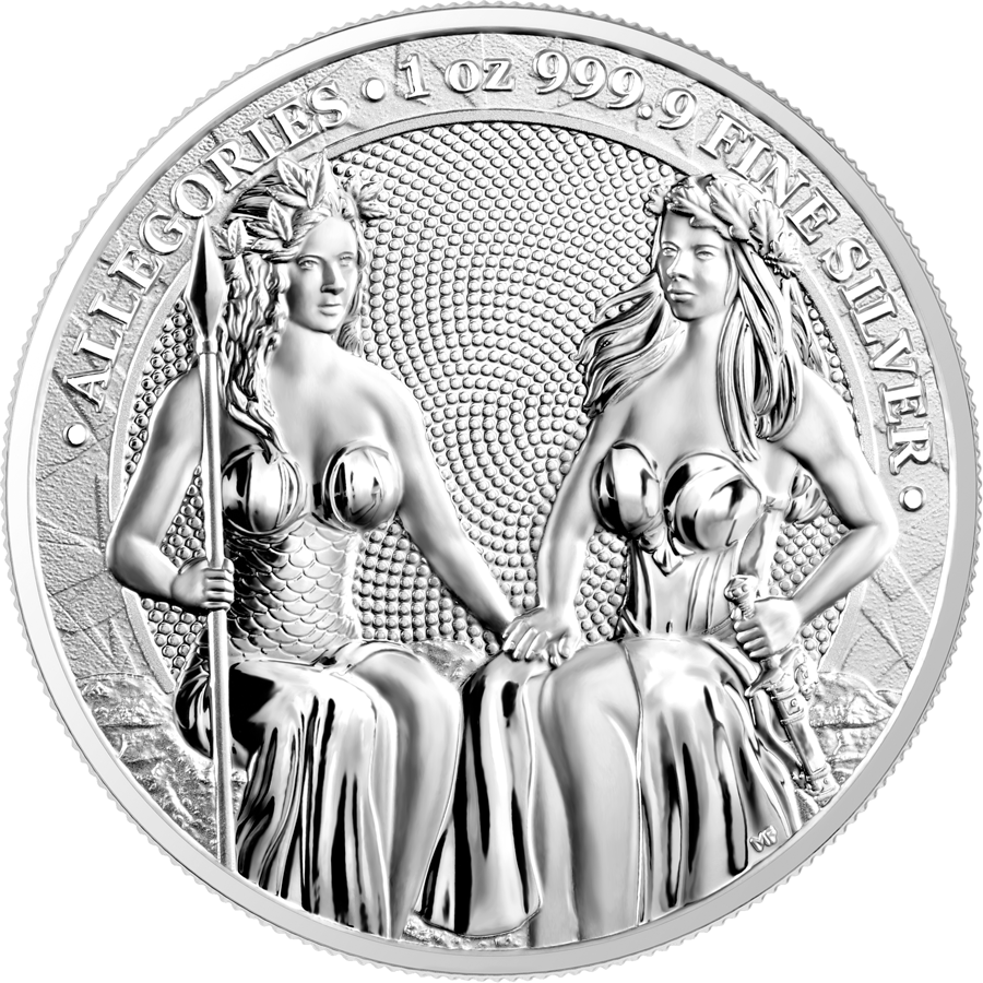 Germania 2019 silver coin Averse