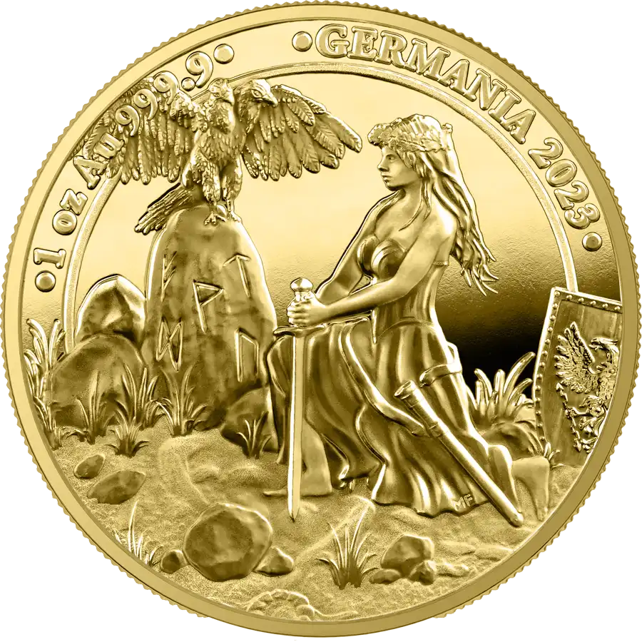 2023 Germania 1 oz Gold Proof obverse