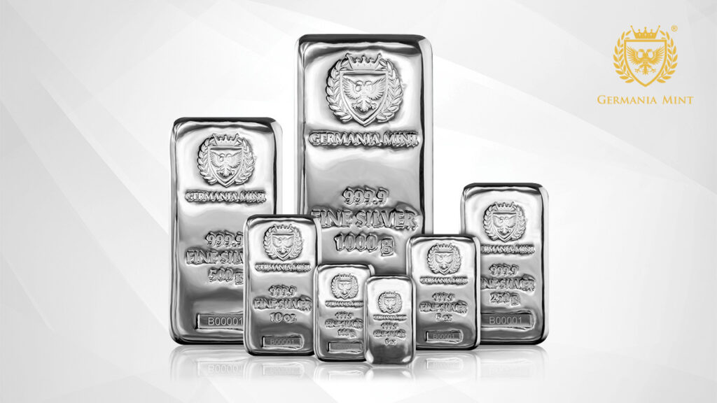 Germania Mint Silver Cast Bars