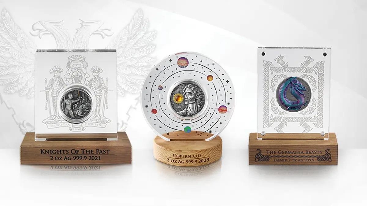 Acrylic Glass Display – next level in collectible coins packaging
