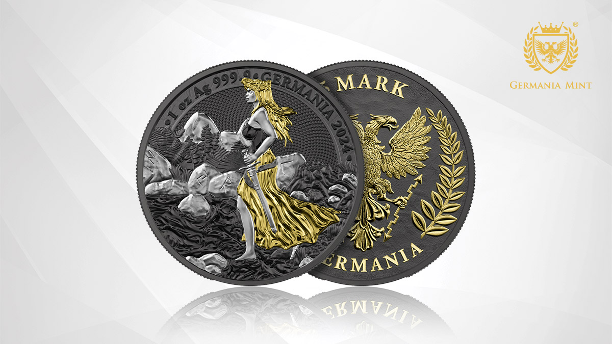 2024 Germania 1 Oz Silver BU WMF Edition Germania Mint   MRK 1251 SEO Monety 2024 Germania WMF Edition 