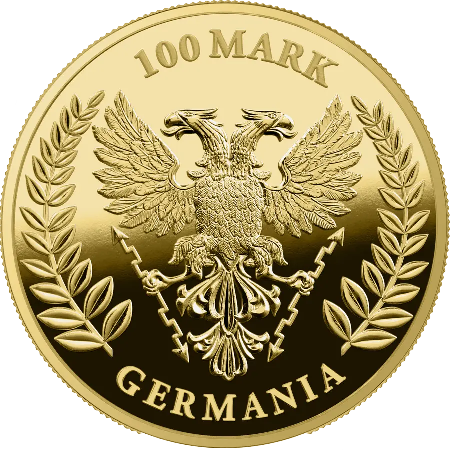 2024 Germania 1 oz Gold Proof reverse