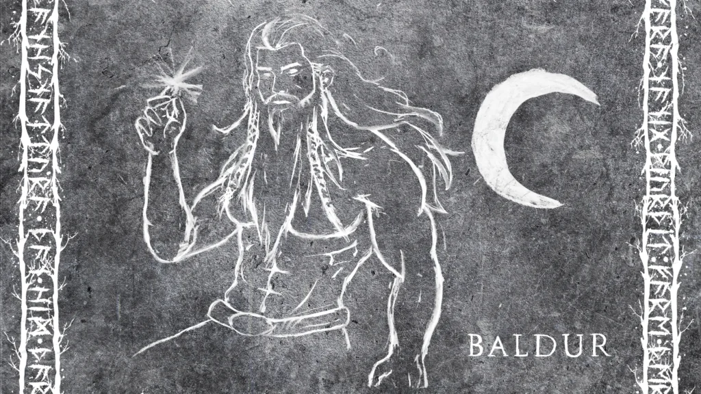 Baldur, the hero of the first staff, is a god who embodies beauty and purity.