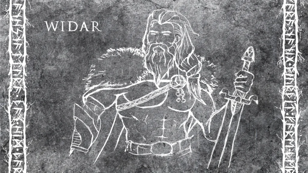 Widar is a mysterious and powerful god, notable for his introspective nature.