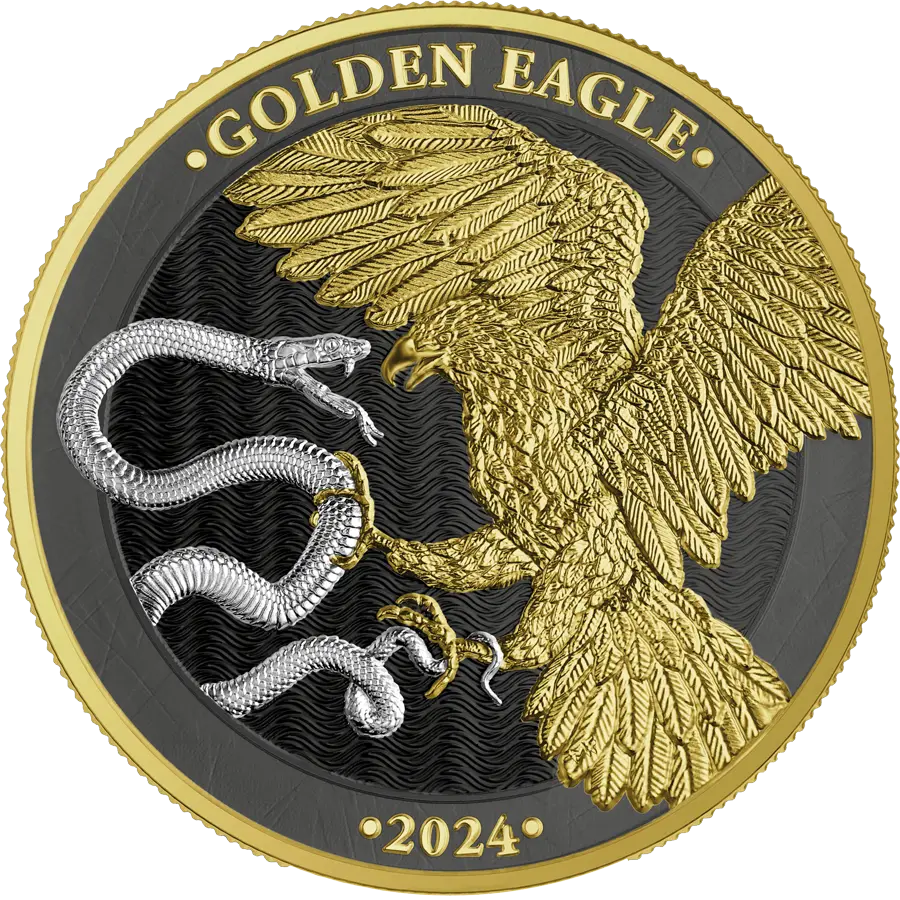 2024 Malta Golden Eagle 30 Euro 1 Kilo Silver BU – Limited Edition obverse