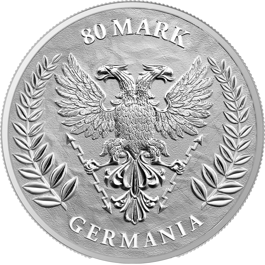 2025 Germania 1 Kilo Silver BU reverse