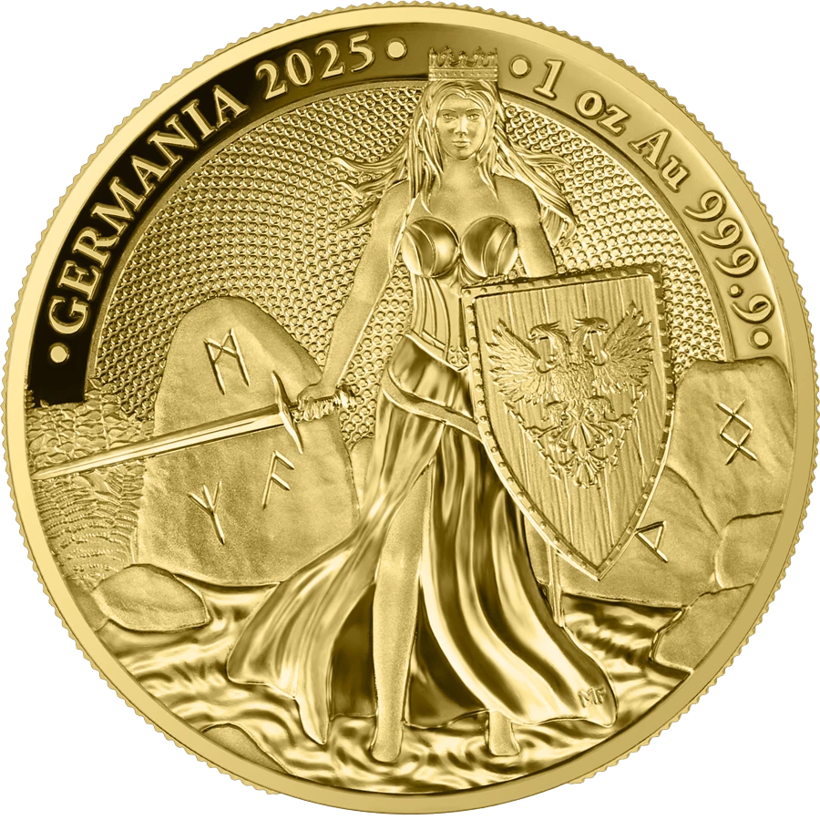 2025 Germania 1 oz Gold Proof obverse