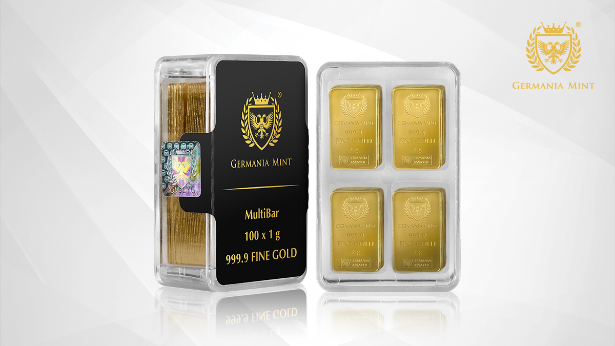 GOLD MINTED BARS - Germania Mint