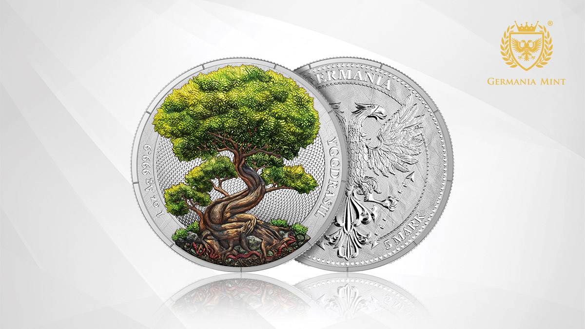 2025 Mythical Forest: Yggdrasil Summer 1 oz Silver BU
